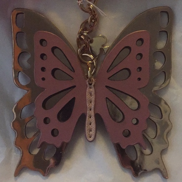 Kate Spade new with tags Butterfly Keychain - Picture 2 of 4